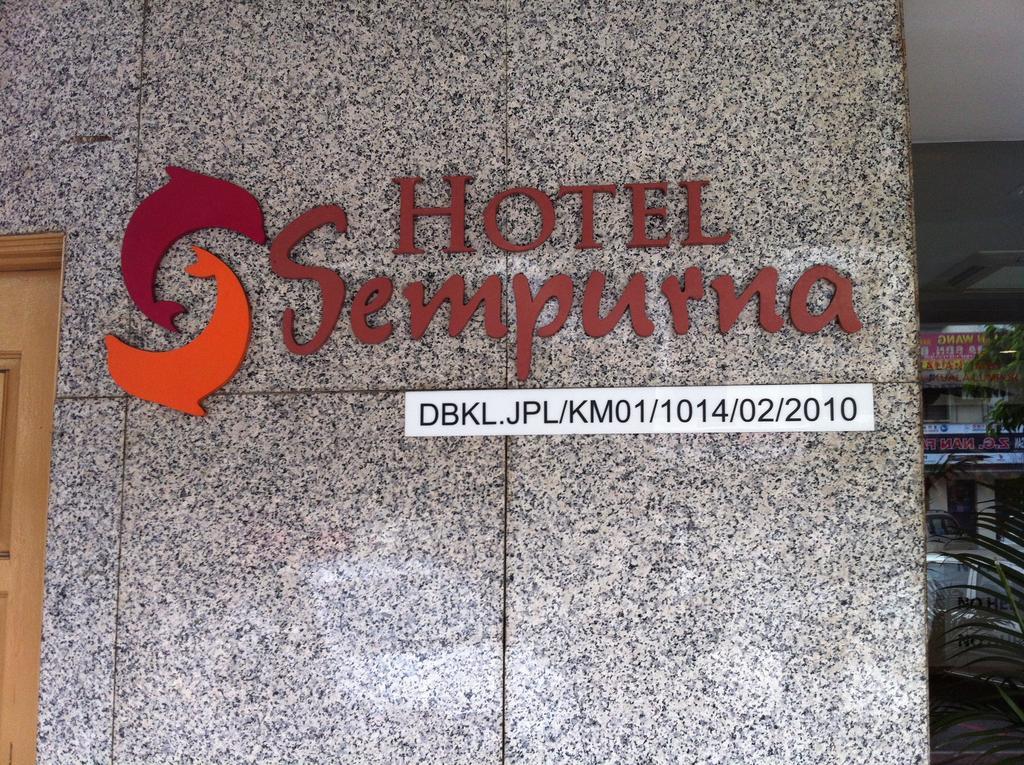 Hotel Sempurna Kuala Lumpur Luaran gambar